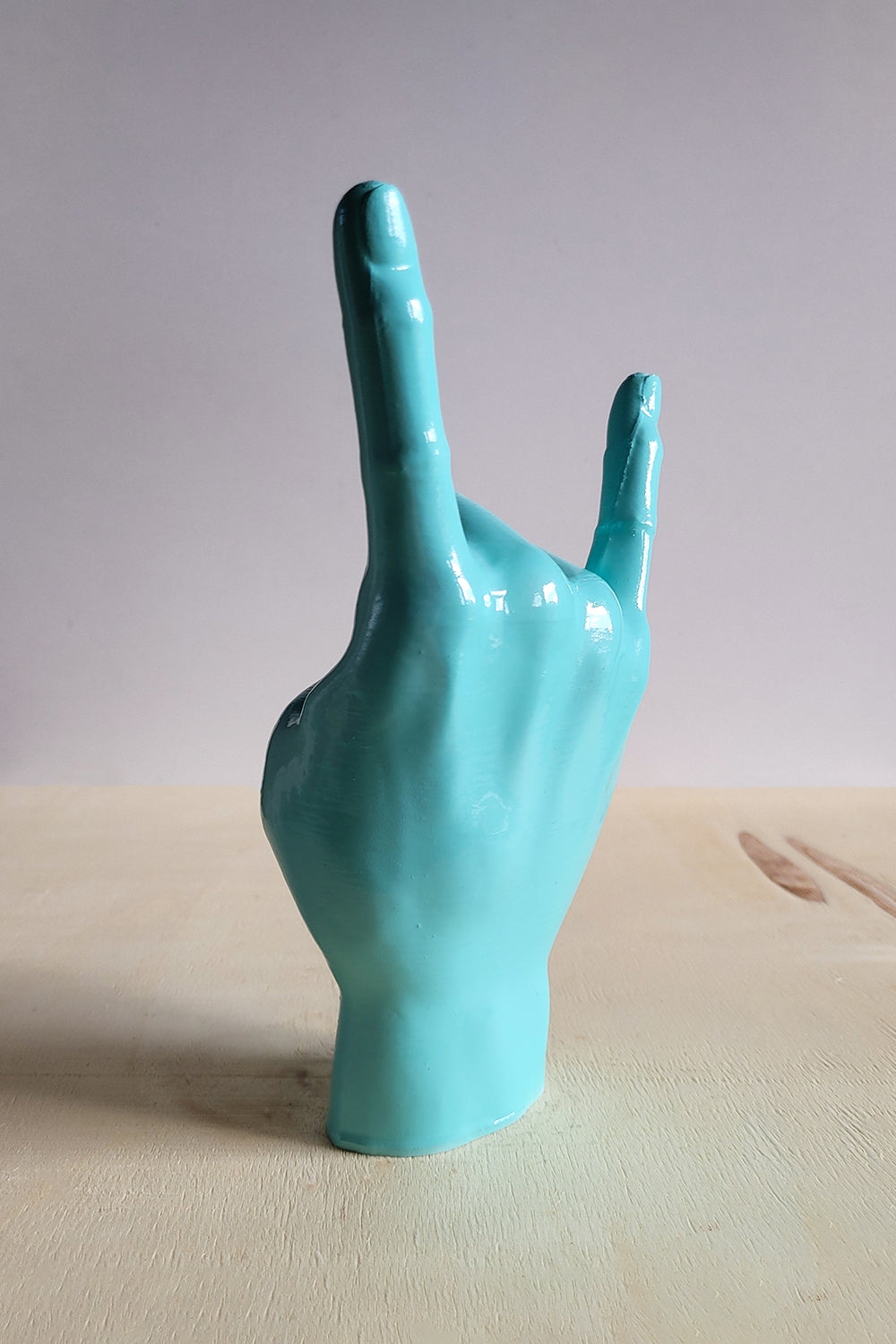 Rock El Figürü | Pastel Yeşil - 3