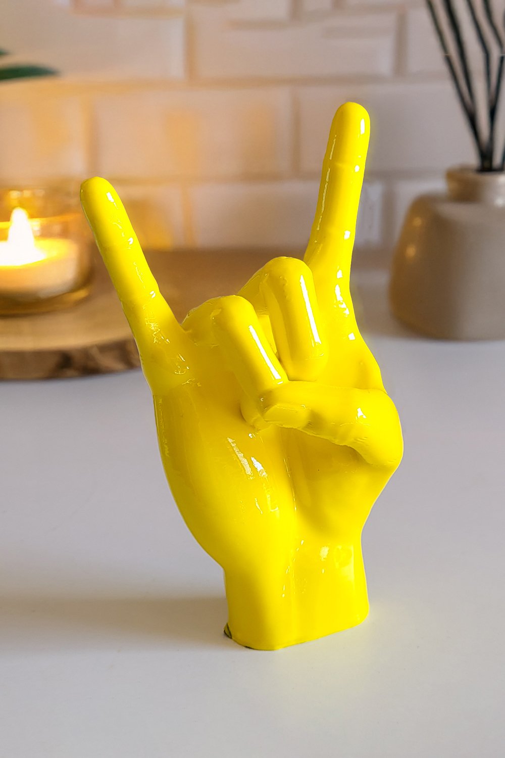 Rock El Figürü | Sarı - 1