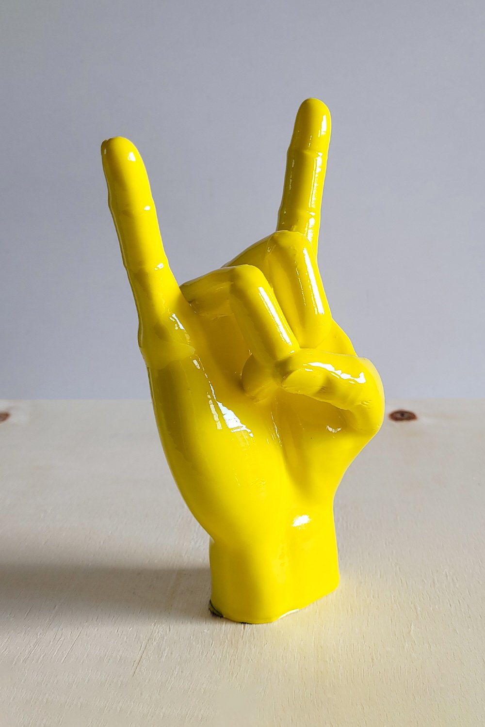 Rock El Figürü | Sarı - 7