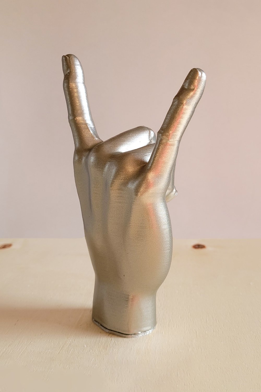 Rock El Figürü | Gümüş - 5