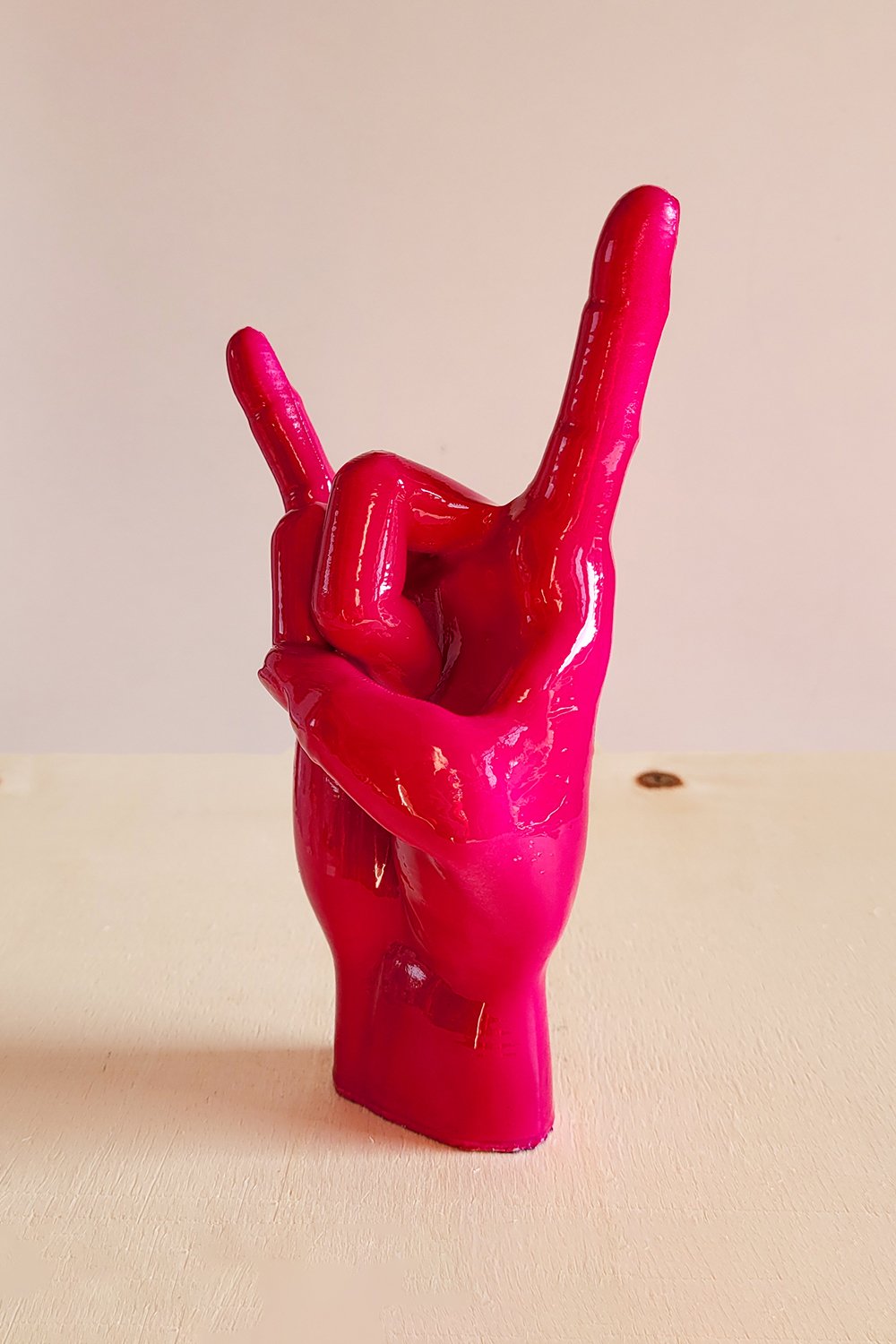 Rock El Figürü | Fuşya - 6