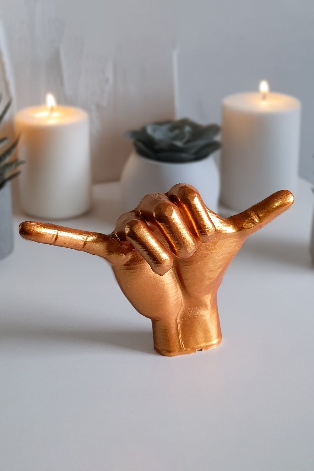 Shaka El Figürü | Bronz - 1