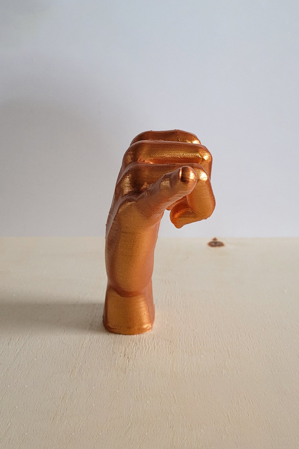 Shaka El Figürü | Bronz - 3