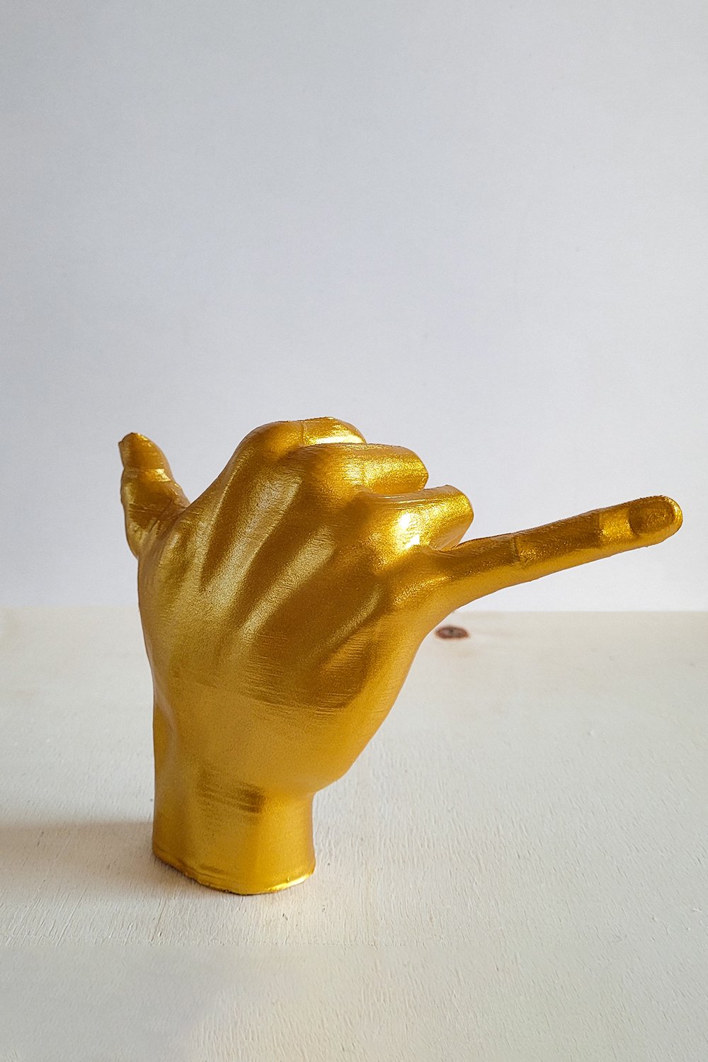 Shaka El Figürü | Sarı Gold - 4