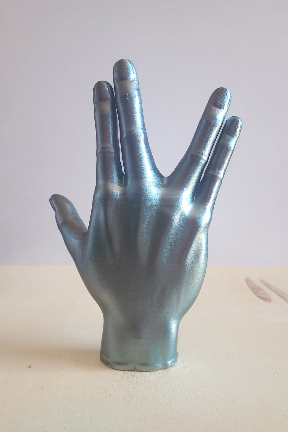 Spock El Figürü | Metalik Mavi - 6