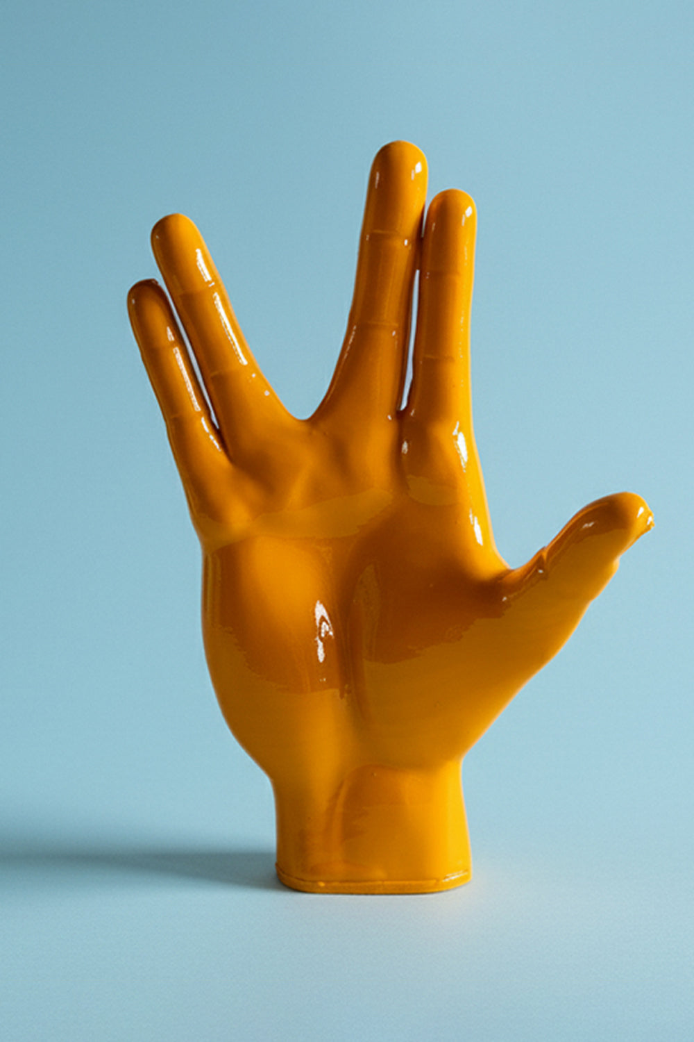 Spock El Figürü | Koyu Sarı - 0