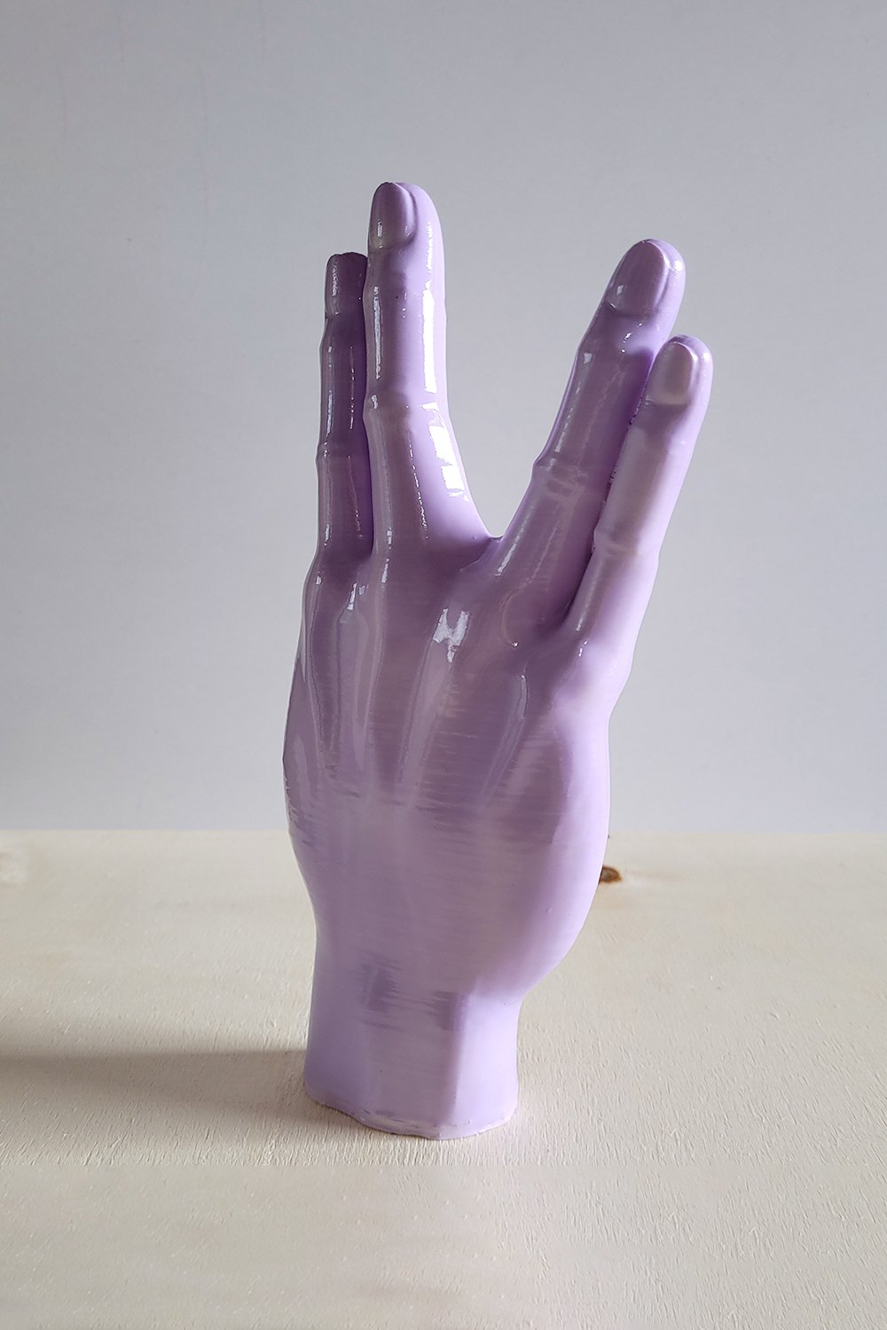 Spock El Figürü | Pastel Mor - 4