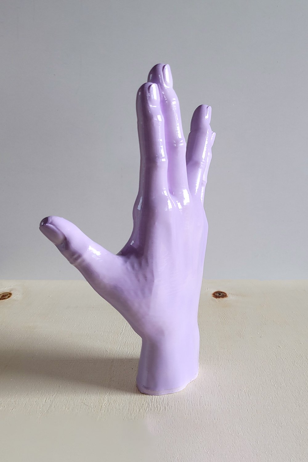 Spock El Figürü | Pastel Mor - 5