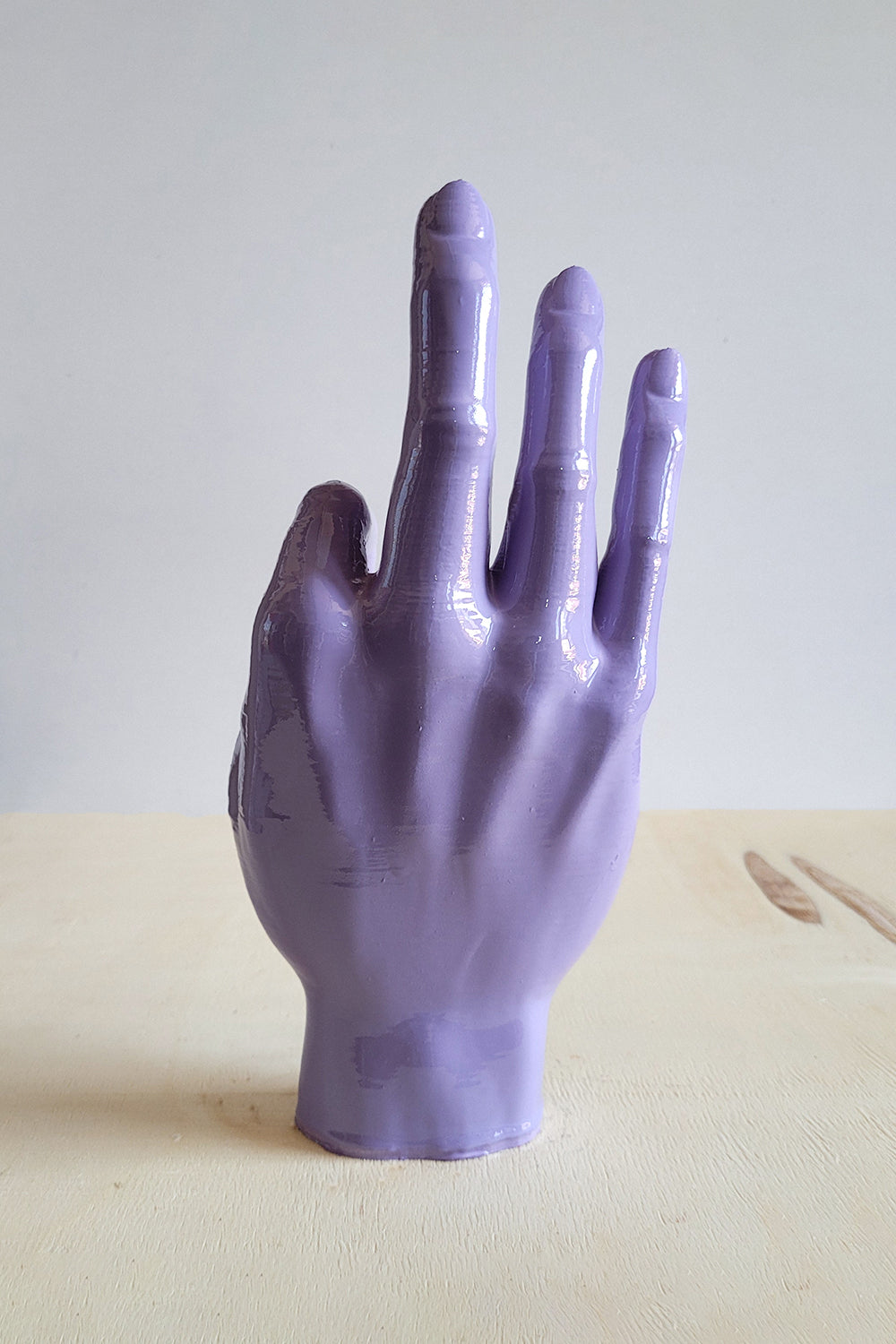 Okey El Figürü | Pastel Mor - 7