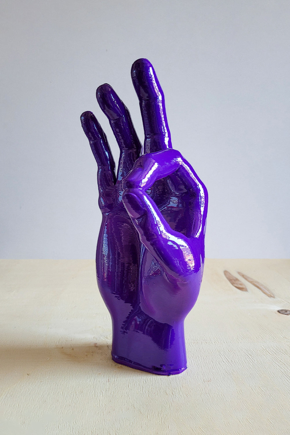 Okey El Figürü | Mor - 8