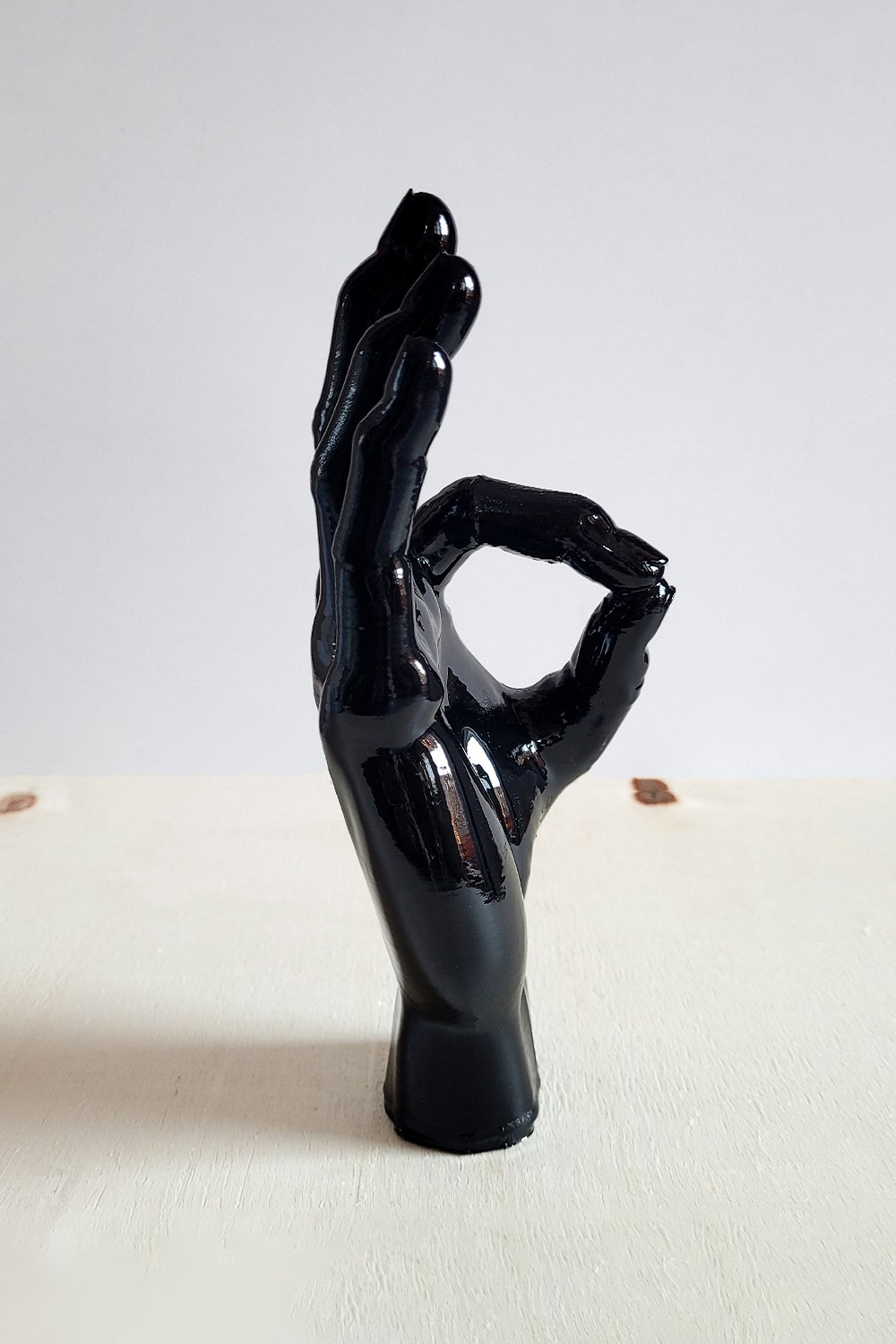 Okey El Figürü | Siyah - 4