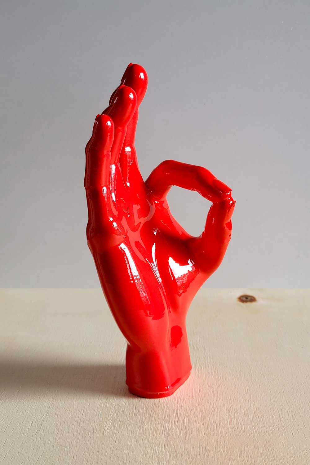 Okey El Figürü | Kırmızı - 4