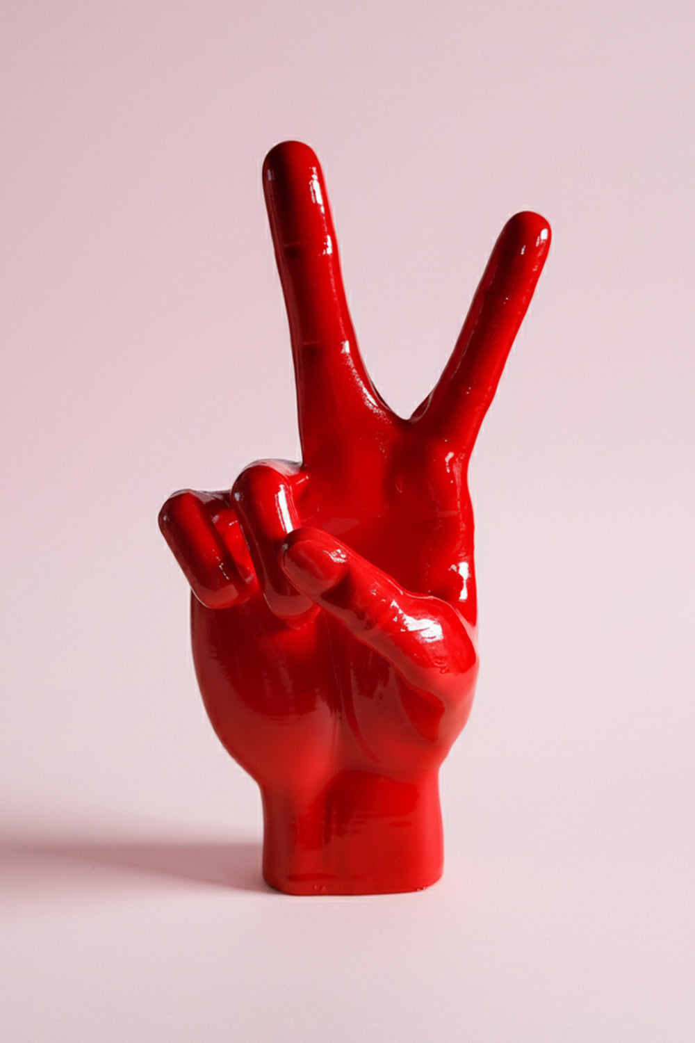 Barış El İşareti | Kırmızı - 0