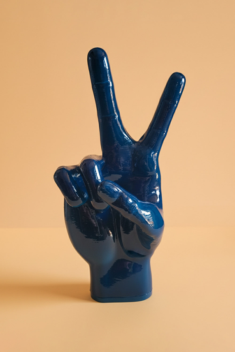 Barış El İşareti | Okyanus Mavi - 0