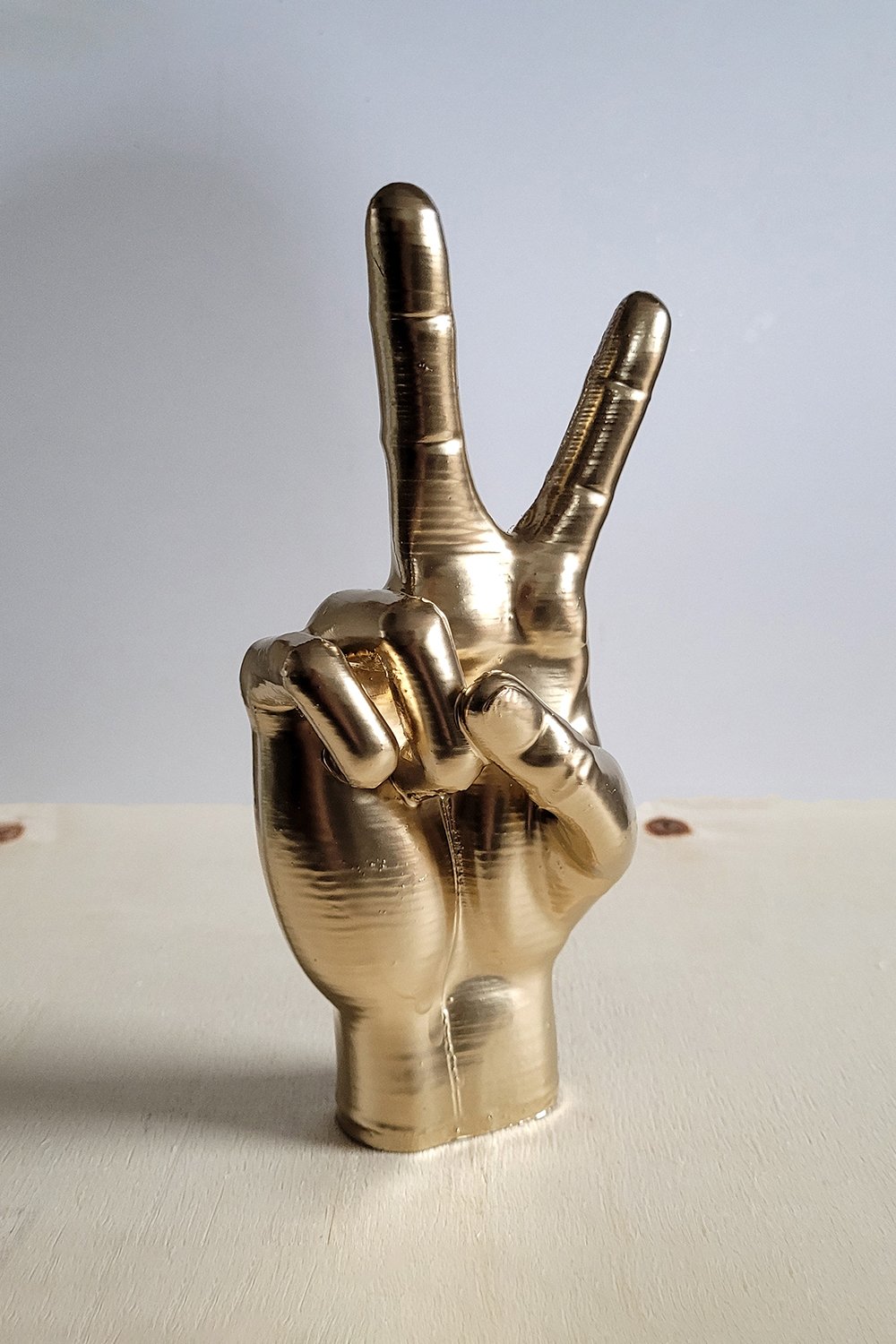 Barış El İşareti | Gold - 3