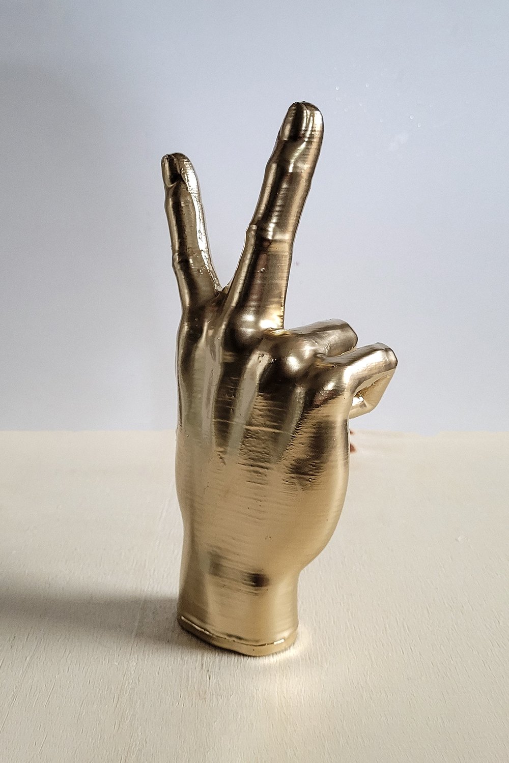 Barış El İşareti | Gold - 7