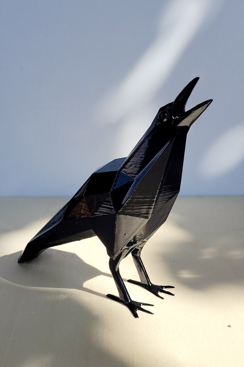 Lowpoly Karga Figürü | Siyah - 5