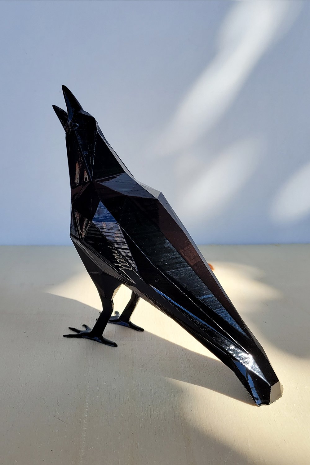 Lowpoly Karga Figürü | Siyah - 6