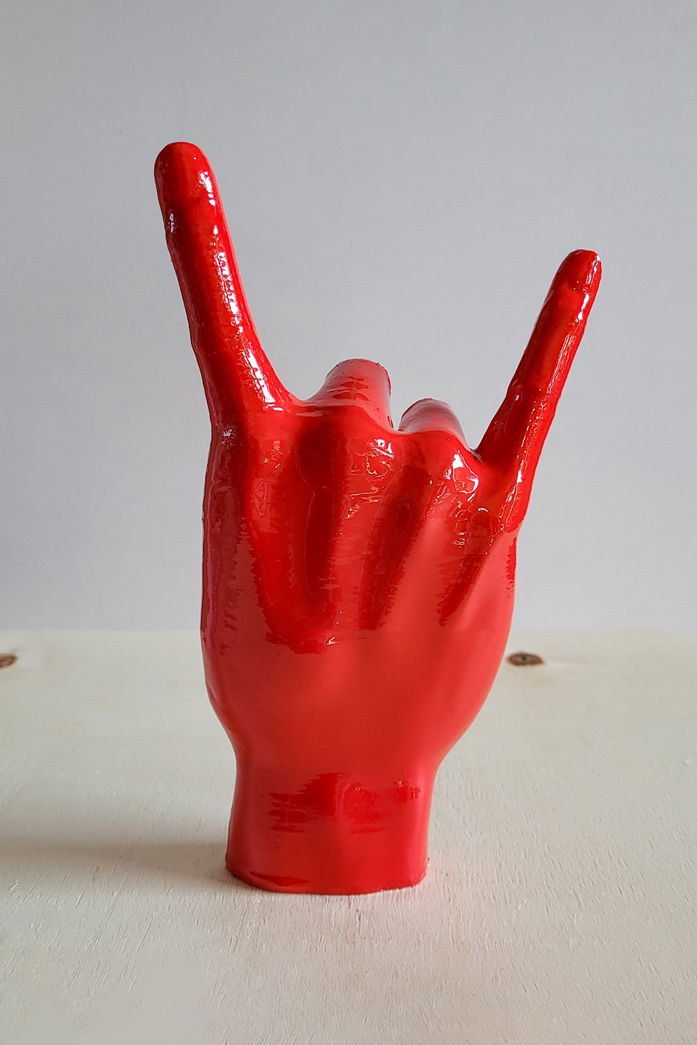 Rock El Figürü | Kırmızı - 6