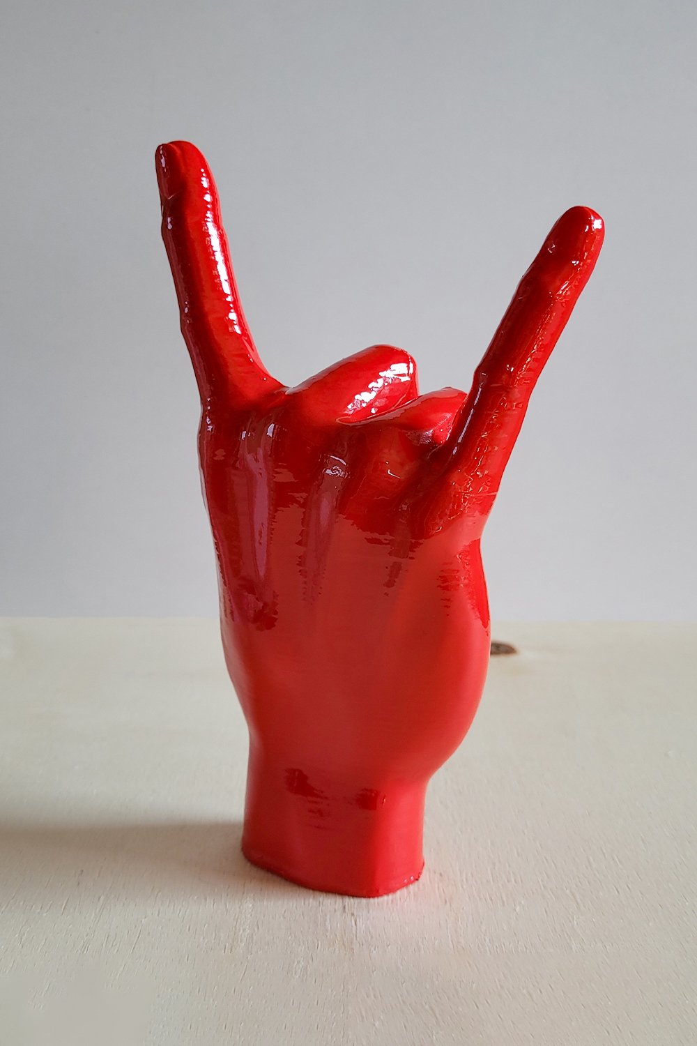 Rock El Figürü | Kırmızı - 8