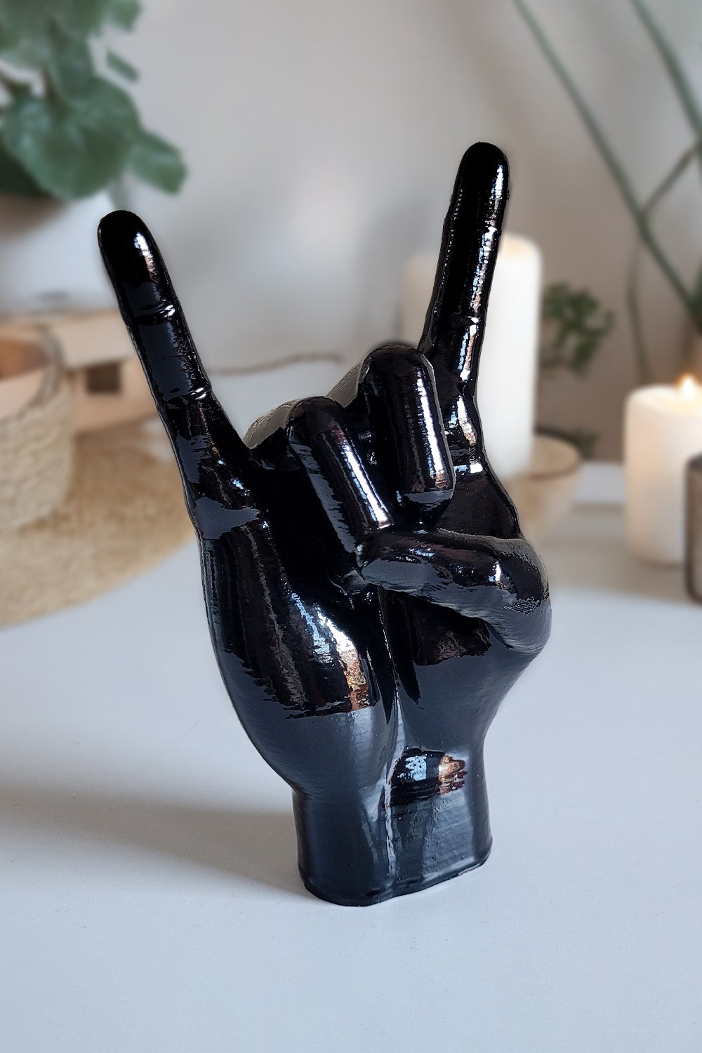 Rock El Figürü | Siyah - 1