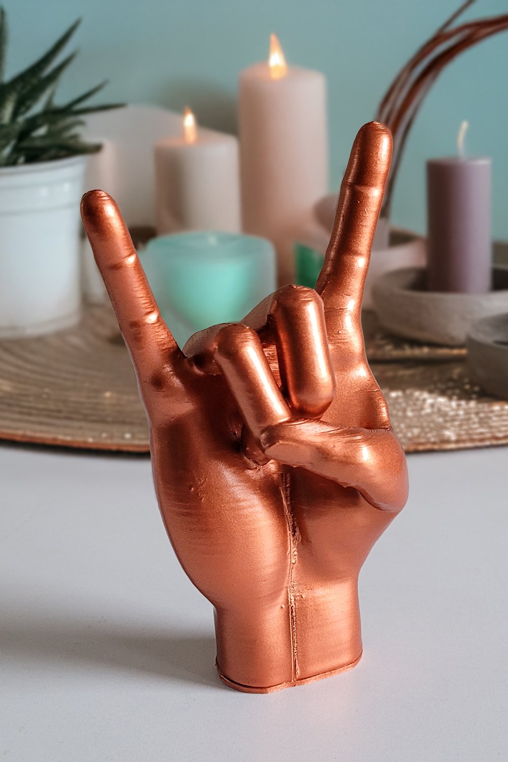 Rock El Figürü | Bakır - 0