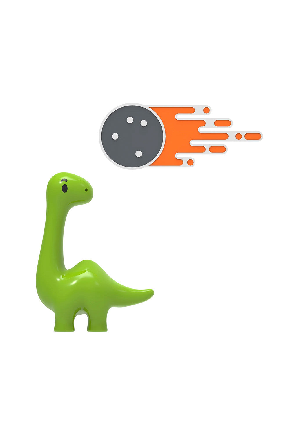 Dino & Meteor Broş Seti - 0