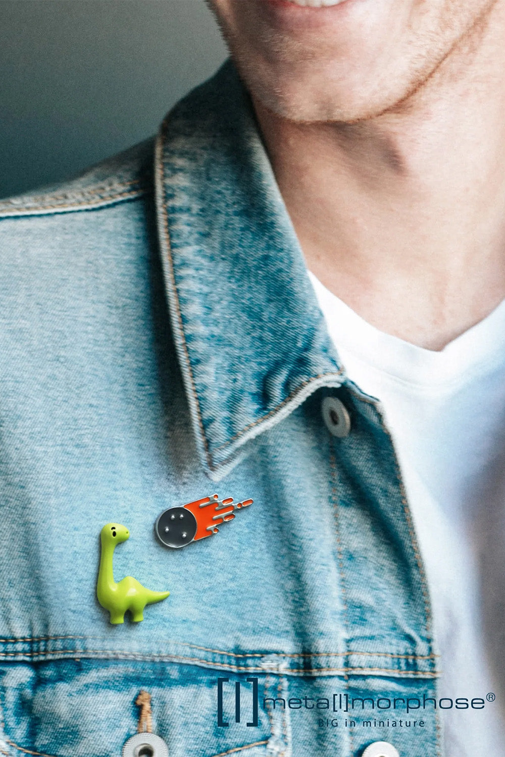 Dino & Meteor Broş Seti - 6