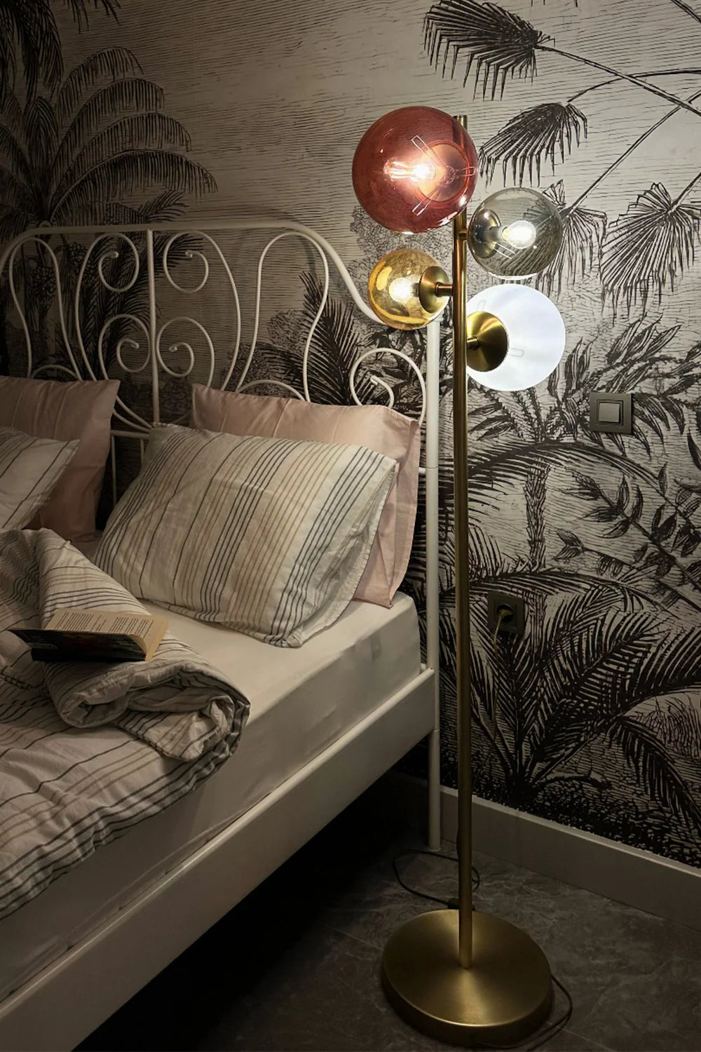 Floral Lambader - Multicolour - 5