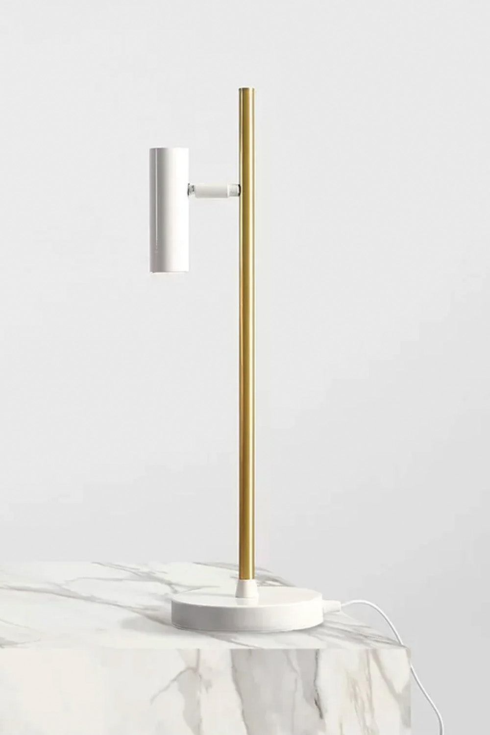 Crest Masa Lambası - Sarı Beyaz - 0