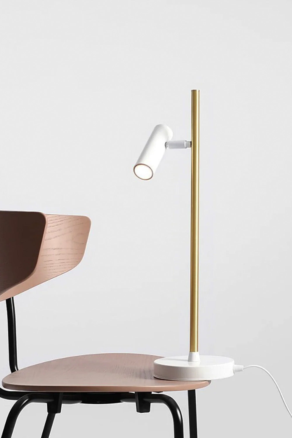 Crest Masa Lambası - Sarı Beyaz - 1