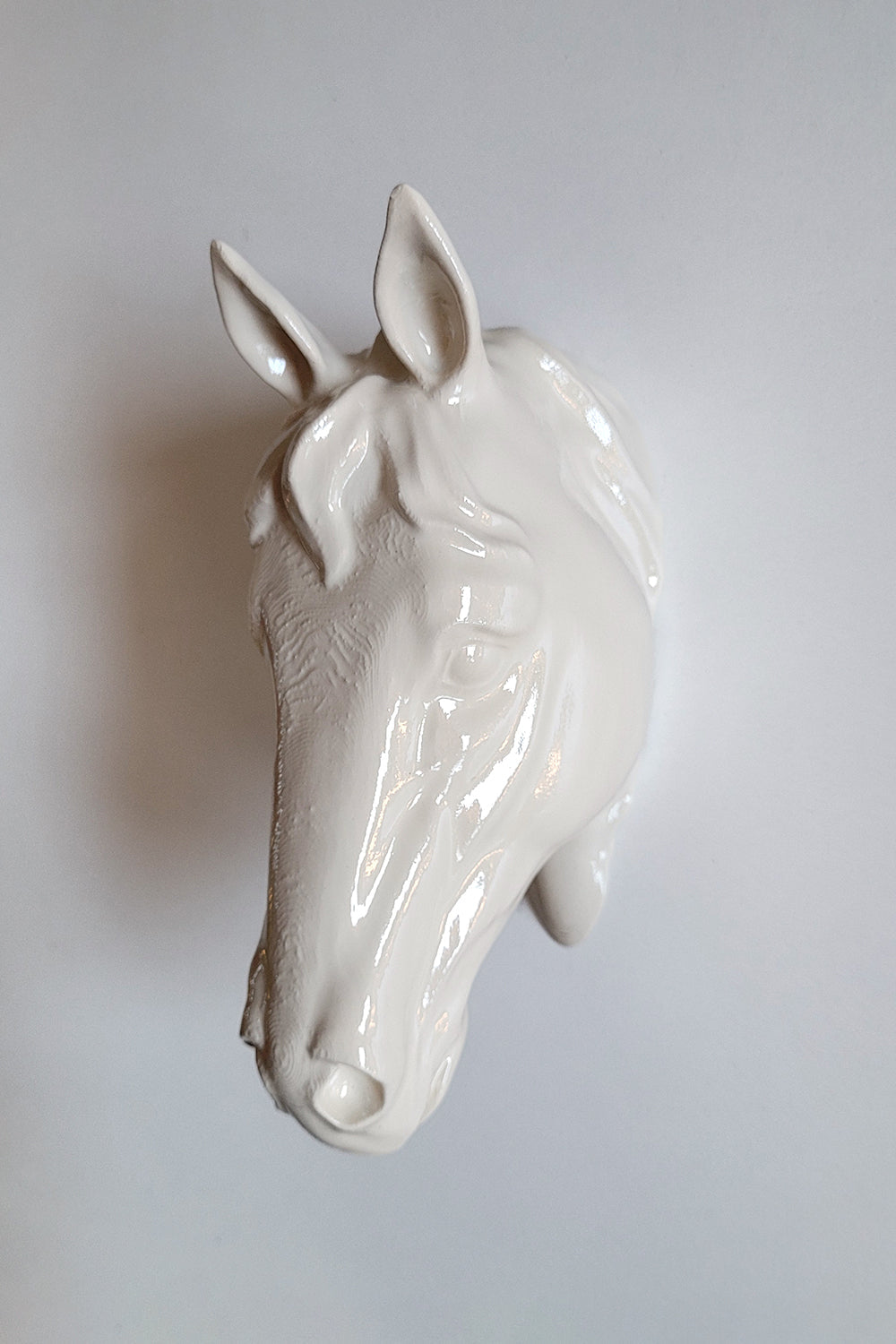 At Kafası Duvar Figürü | Kemik - 1