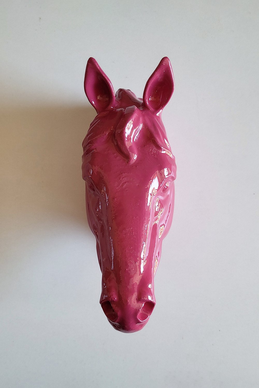 At Kafası Duvar Figürü | Begonvil - 1