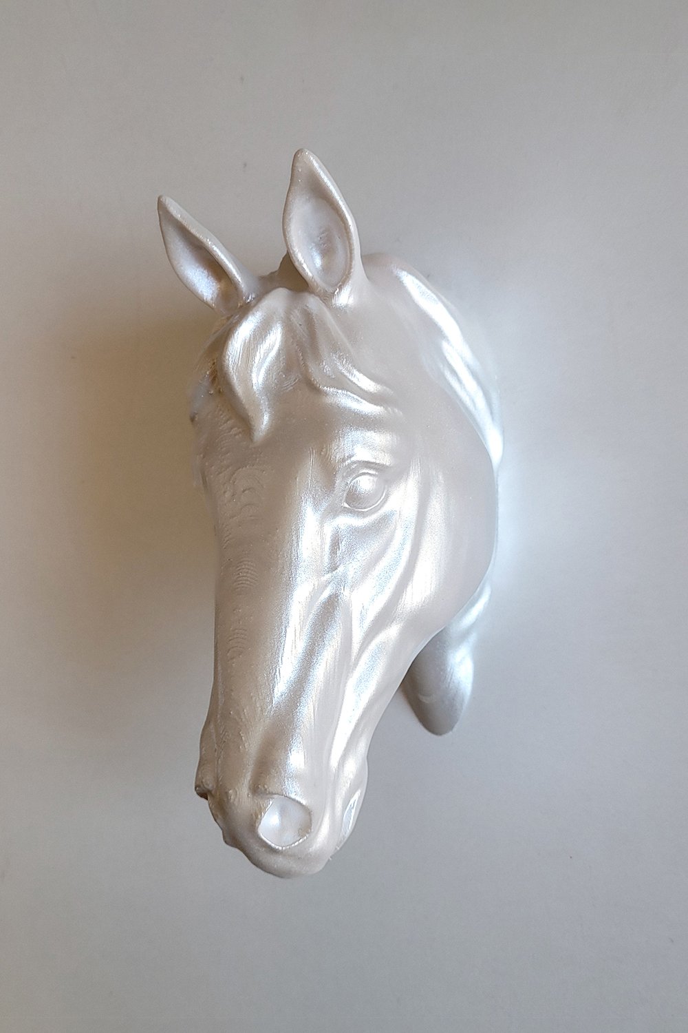 At Kafası Duvar Figürü | İnci - 2