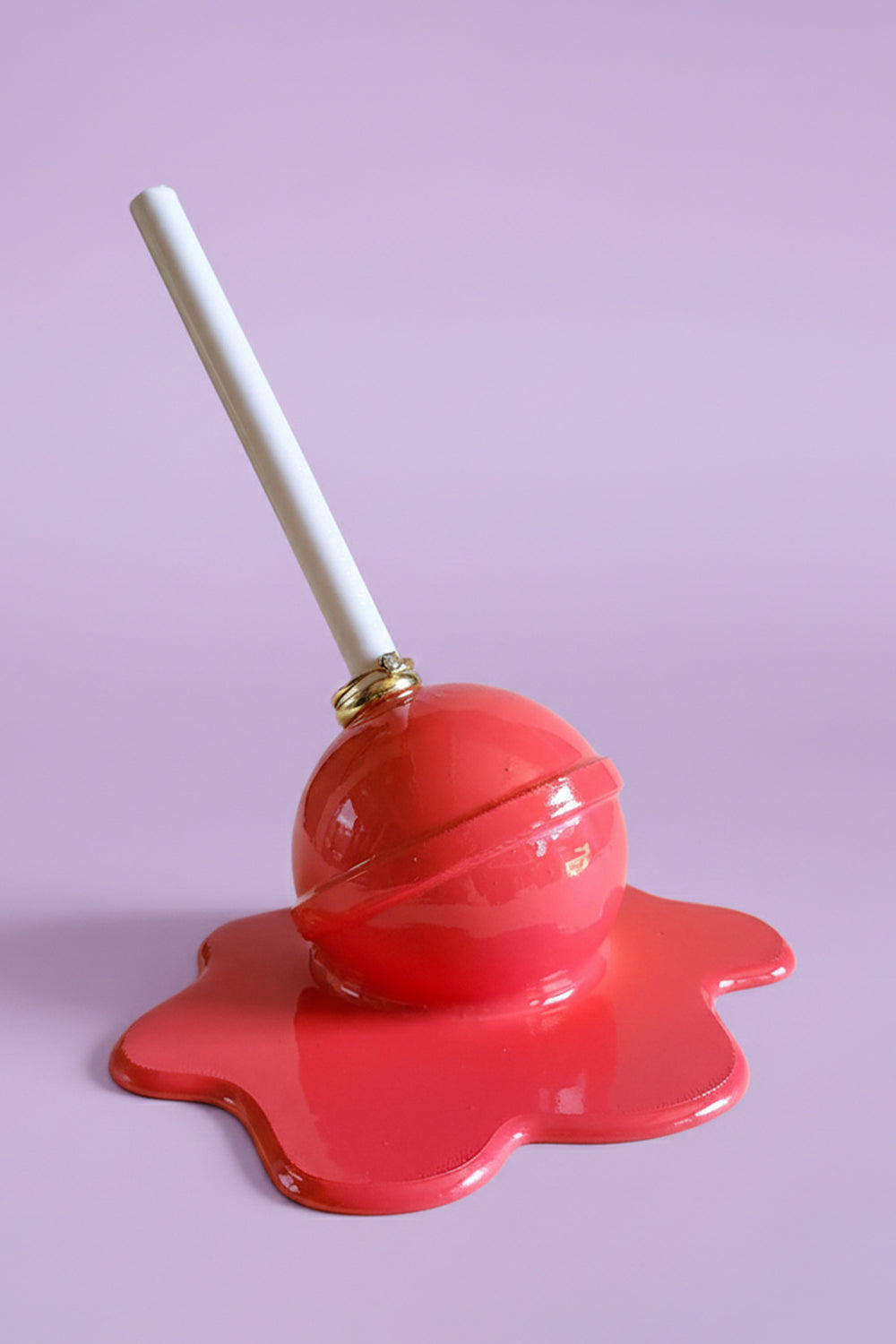 Erimiş Lolipop Yüzük Tutacağı | Pembe - 0