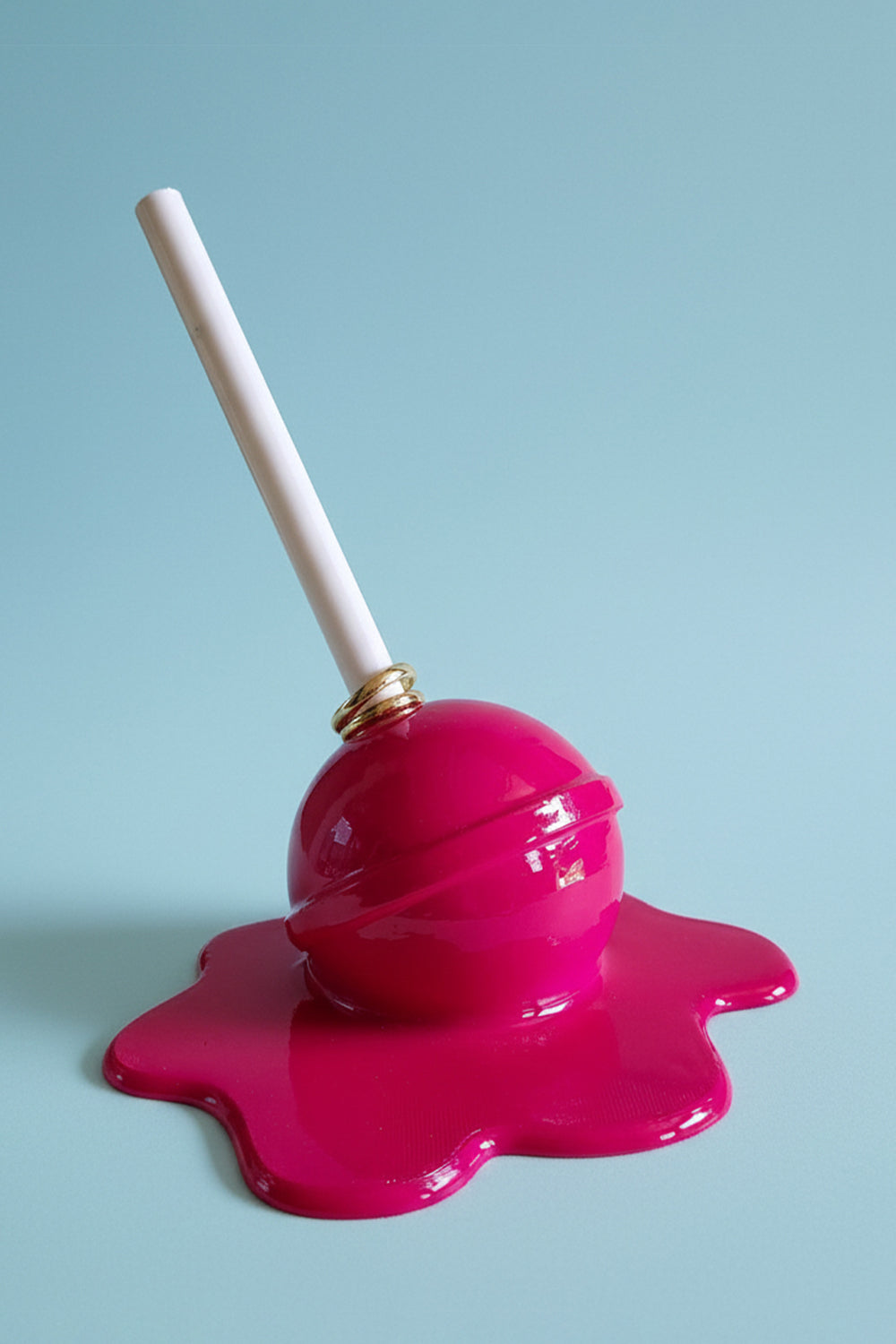 Erimiş Lolipop Yüzük Tutacağı | Fuşya - 0