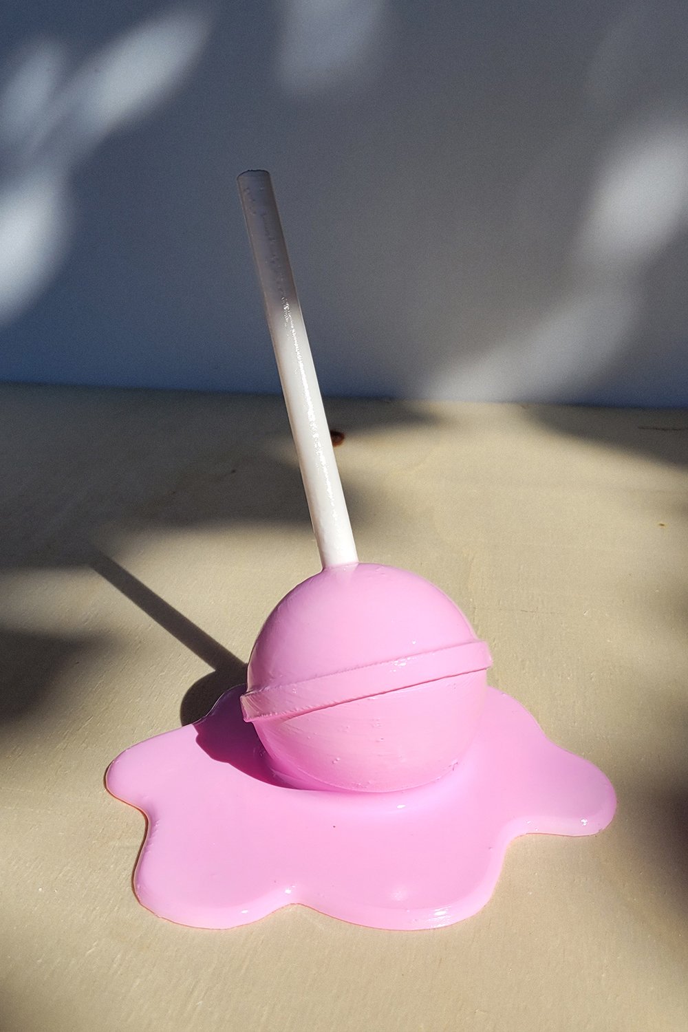 Erimiş Lolipop Yüzük Tutacağı | Pastel Pembe - 4