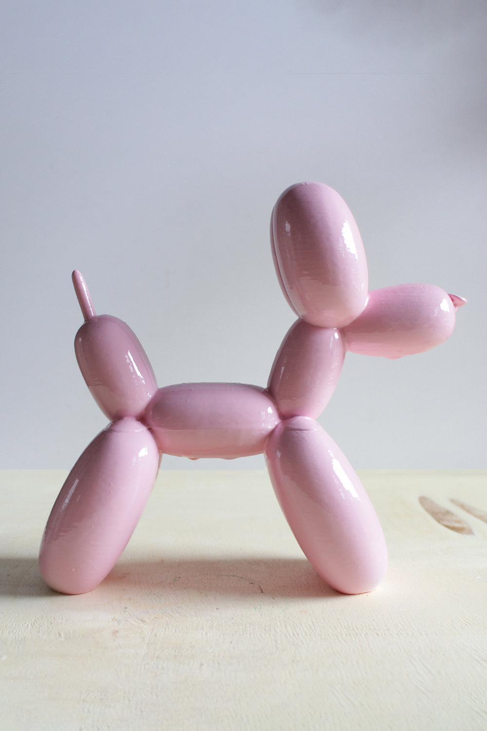 Balon Köpek Figürü | Pastel Pembe - 3