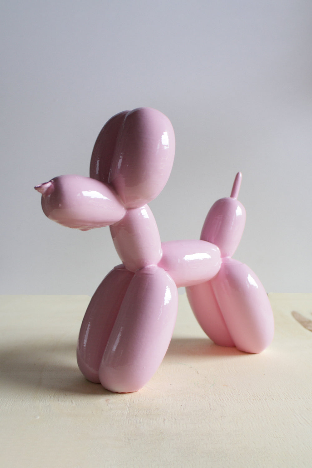 Balon Köpek Figürü | Pastel Pembe - 5