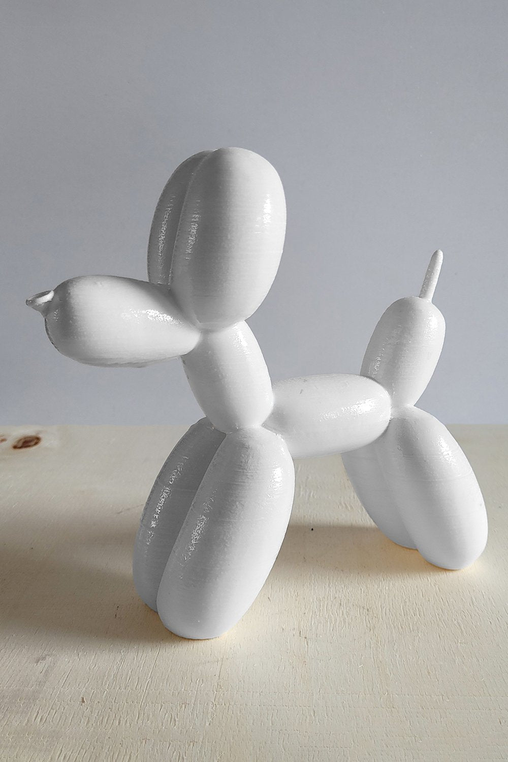 Balon Köpek Figürü | Beyaz - 2