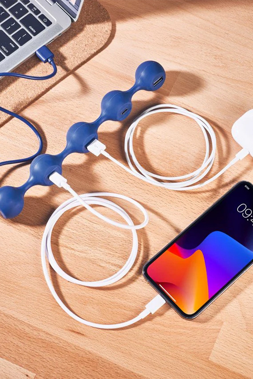 Peas Hub C Usb çoğaltıcı Pembe - 3