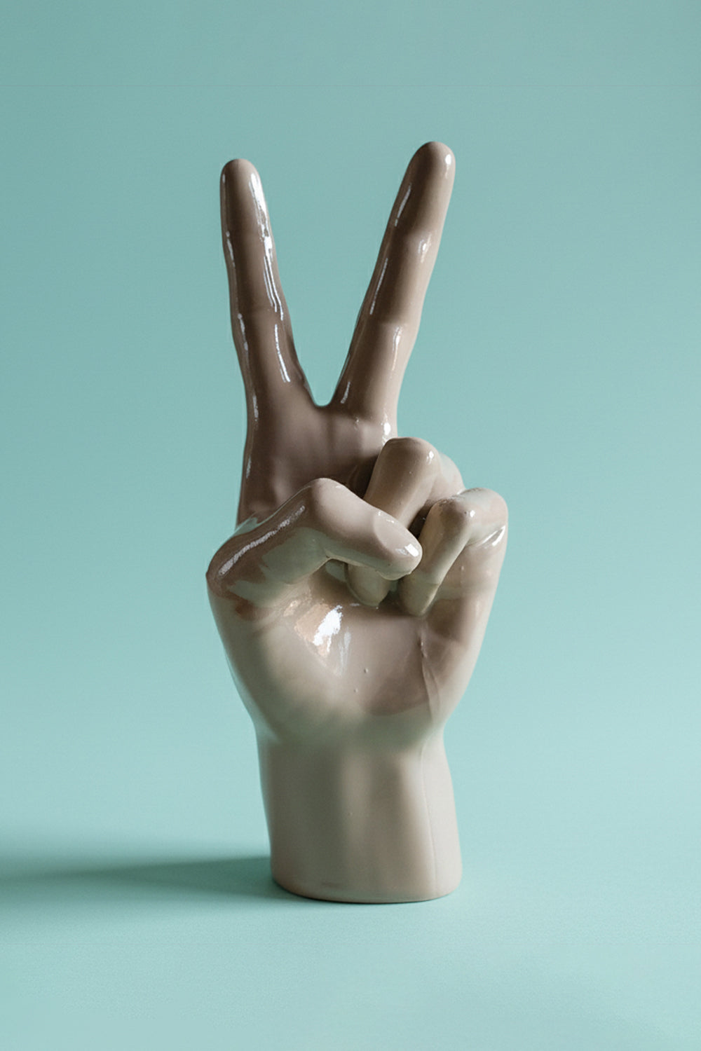 Barış El Figürü V2 | Bej - 0