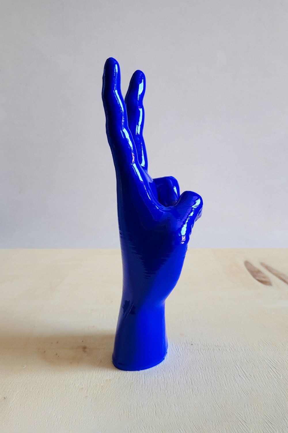 Barış El Figürü V2 | Ultramarin - 3