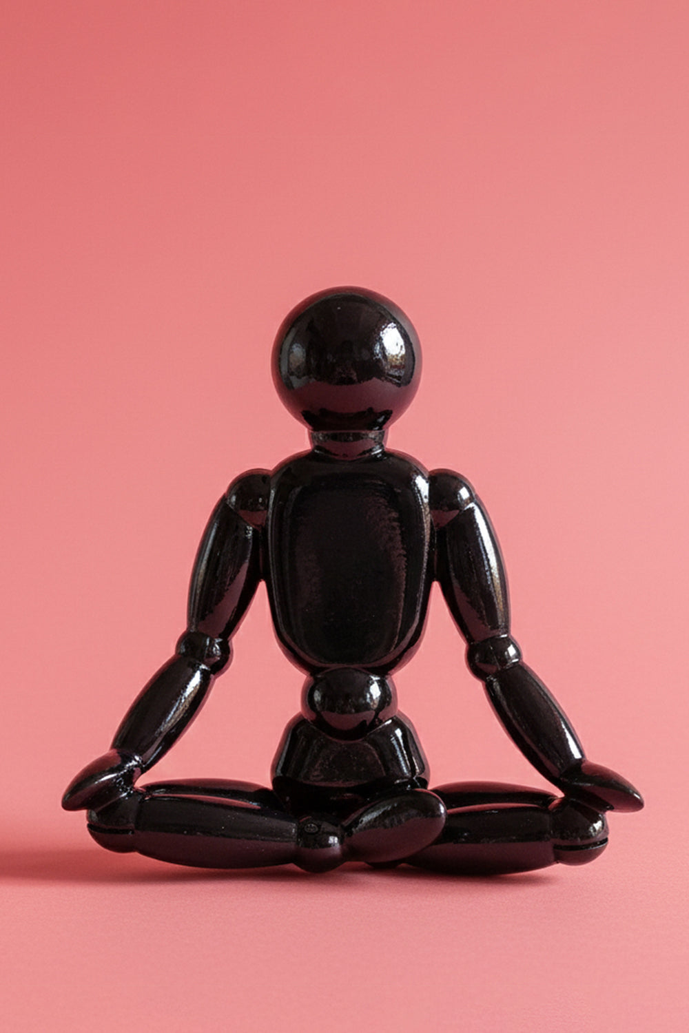 Yoga Lotus Pozu Model | Siyah - 0