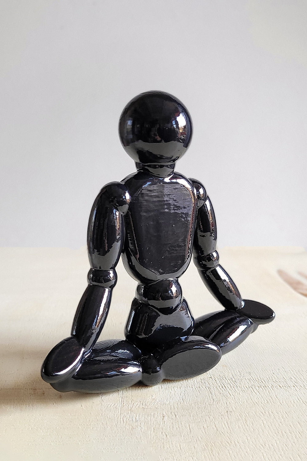 Yoga Lotus Pozu Model | Siyah - 2