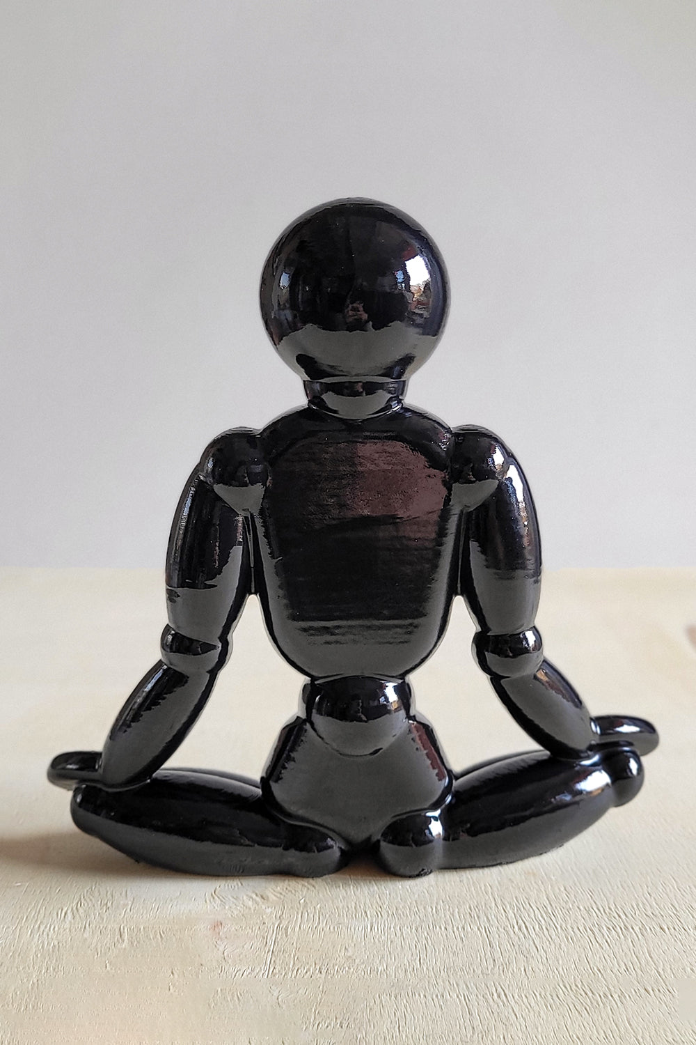Yoga Lotus Pozu Model | Siyah - 5