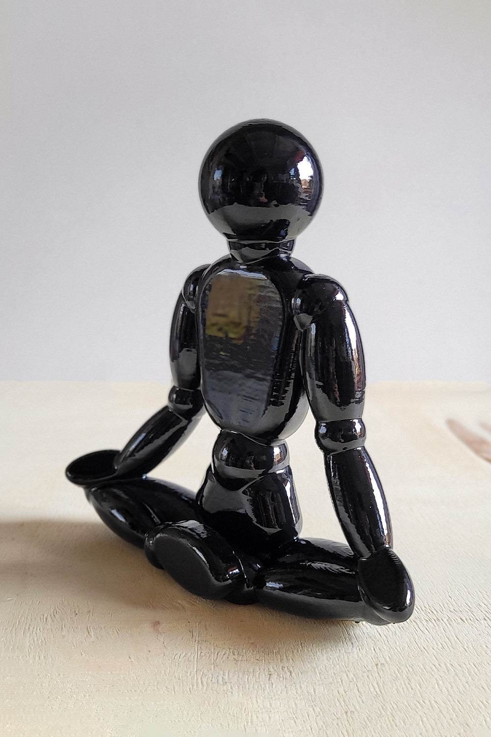 Yoga Lotus Pozu Model | Siyah - 6