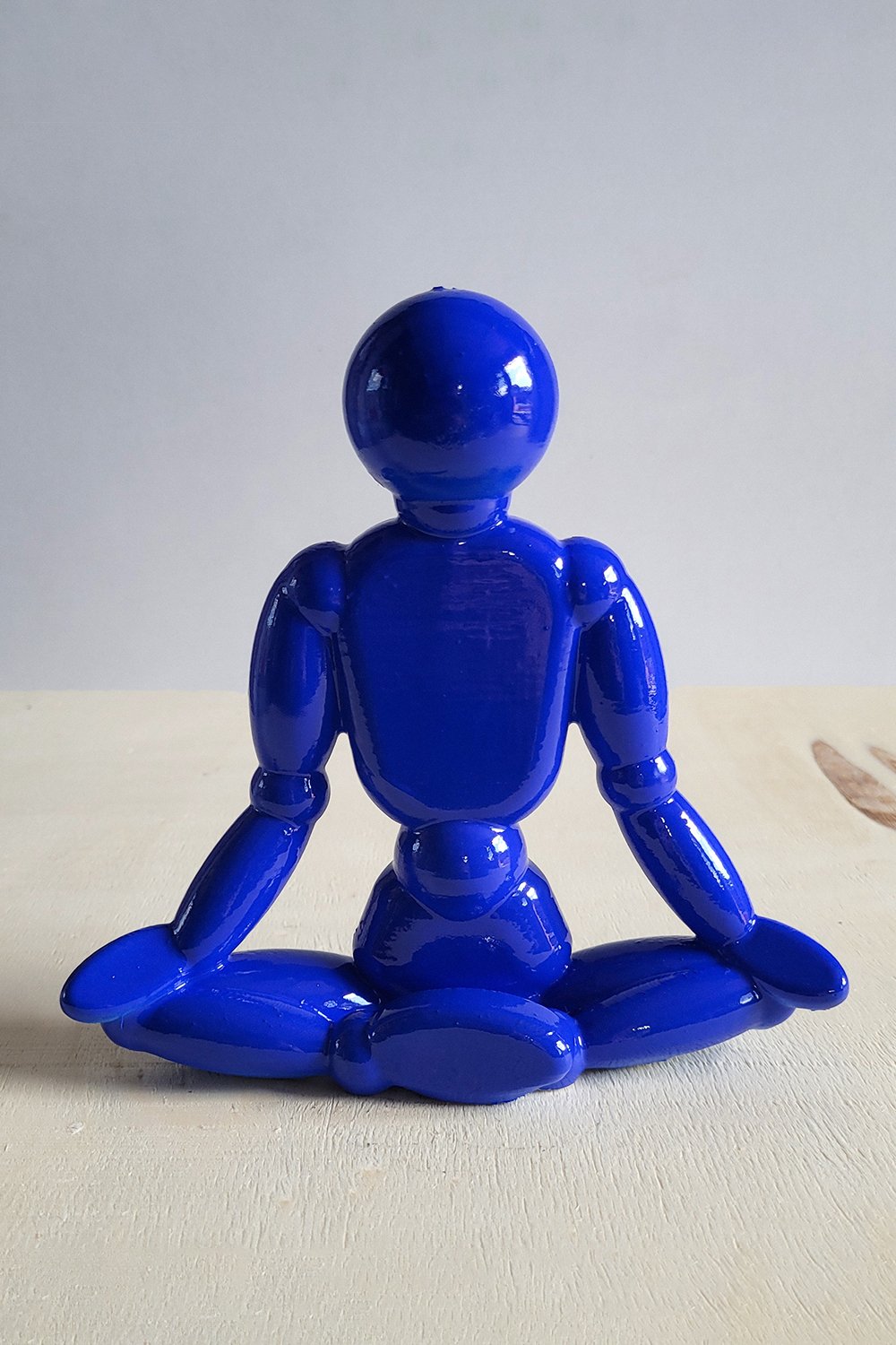 Yoga Lotus Pozu Figürü | Ultramarin - 2