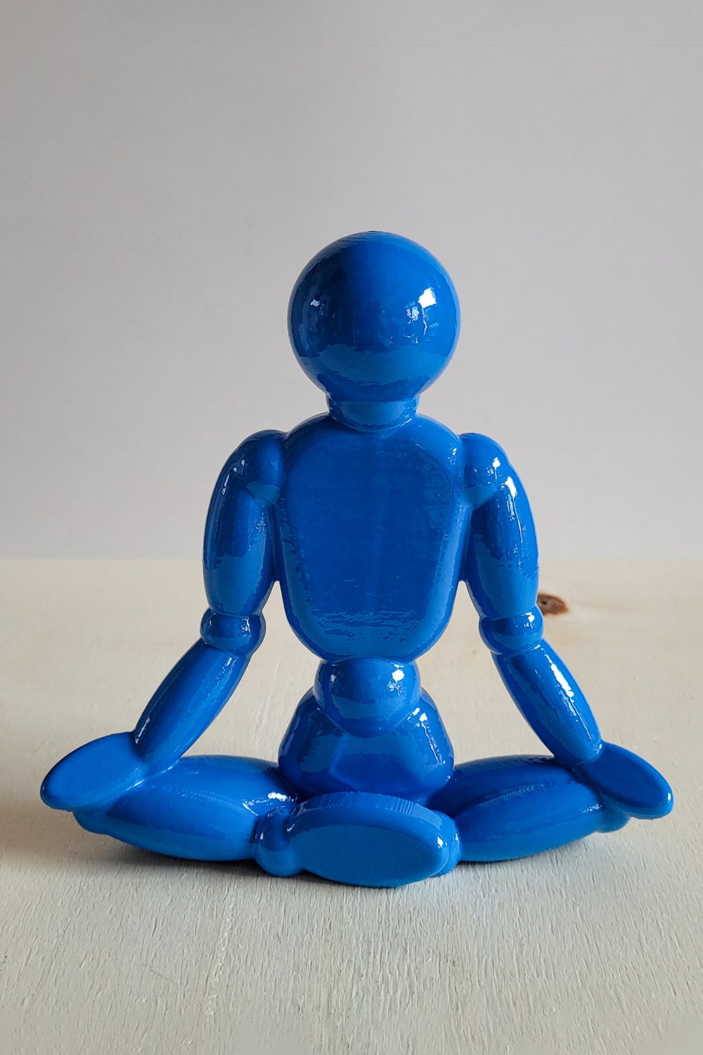 Yoga Lotus Pozu Model | Mavi - 1