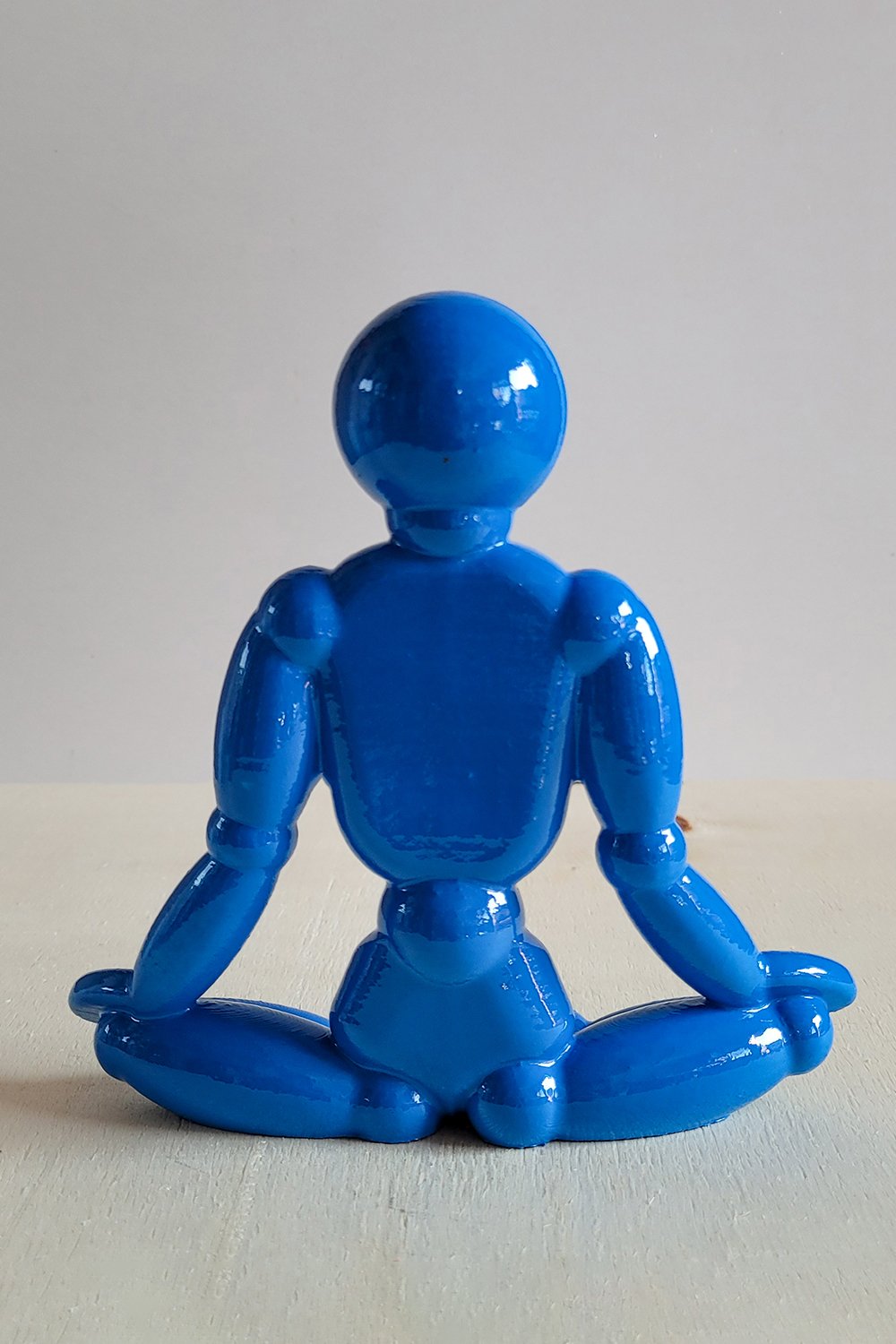 Yoga Lotus Pozu Model | Mavi - 4
